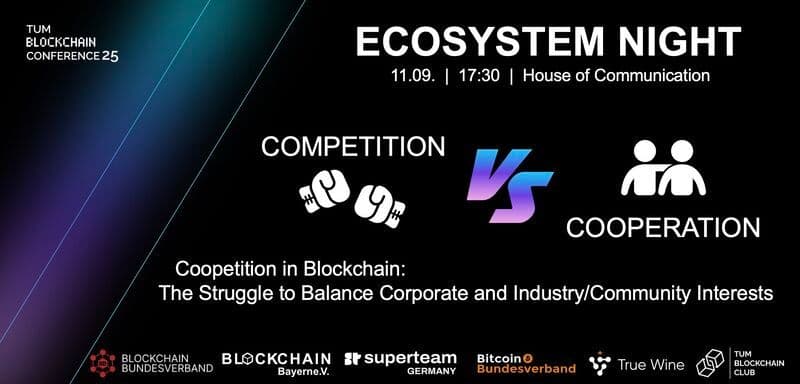 Blockchain Ecosystem Night Blockchain Ecosystem Night